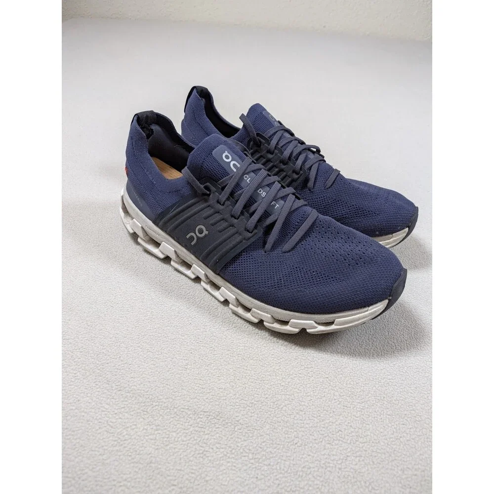 On Cloud Cloudswift 3 Denim Midnight Navy Blue Running Shoes Men Sz 10.5